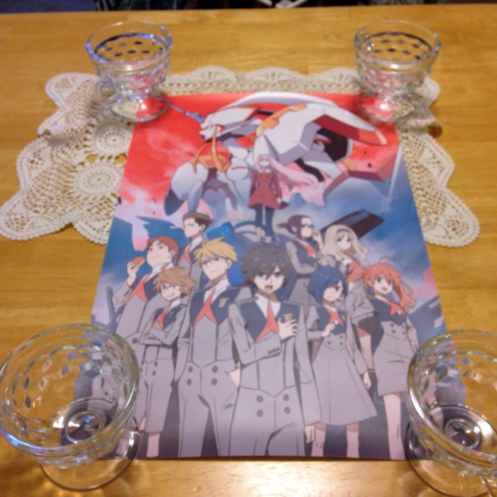 New Unframed Anime Poster, colorful and fun!